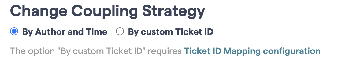 There are two available strategies for aggregating commits.