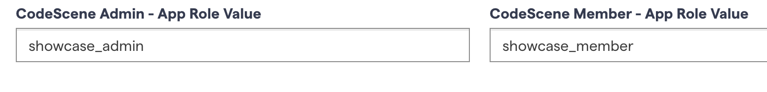 CodeScene SSO config - role mapping for 'CodeScene' account
