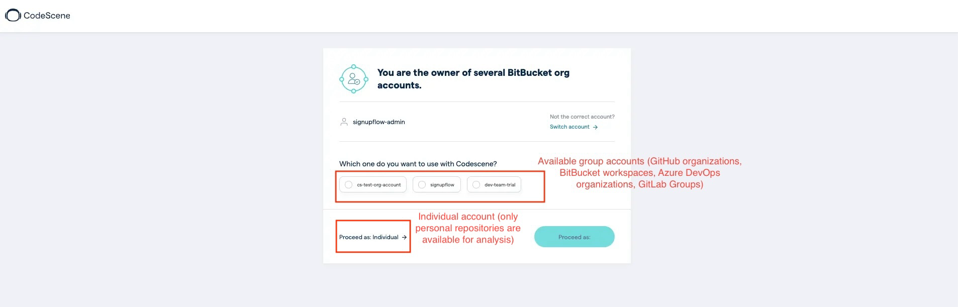 Setting up CodeScene Organization